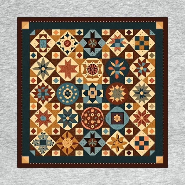 Rustic Quilt Design by Star Scrunch